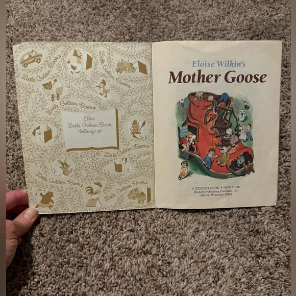 A Little Golden Book Eloise Wilkin’s Mother Goose - Picture 4 of 9